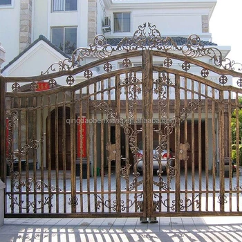 Wrought Iron Steel Gates Front Main Doors Matel Gate Design Interior Door Galvanized Double Wrought Iron Steel Gates Front Main Doors Matel Gate Design Interior Door Galvanized Double
