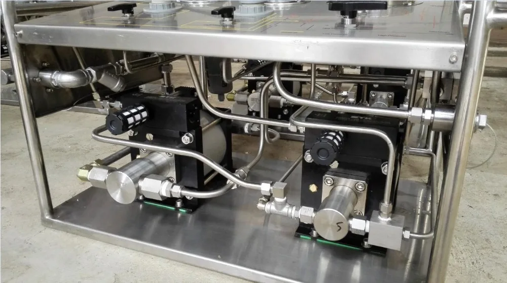 Portable High Pressure Hydro Testing Wellhead Control Panel