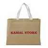 Promotional cheap plain material shopping 100gsm non woven tote bag