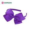 New 1 set Baby Hair Bow Set Ribbon Bow Girls Hair Clips Elastics Hair Band Kids