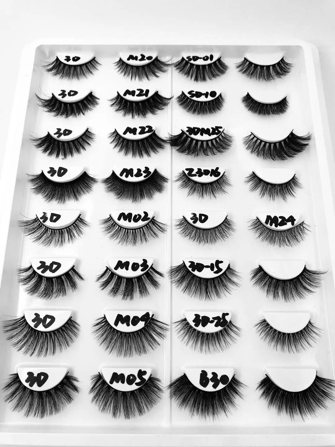 Wholesale Cheap Faux Mink Lashes Synthetic 3d False Eyelashes