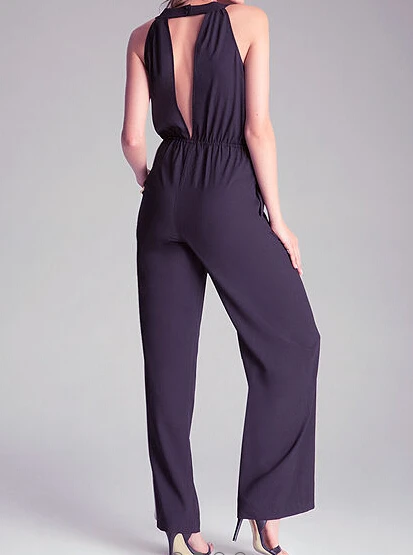 petite flared jumpsuit