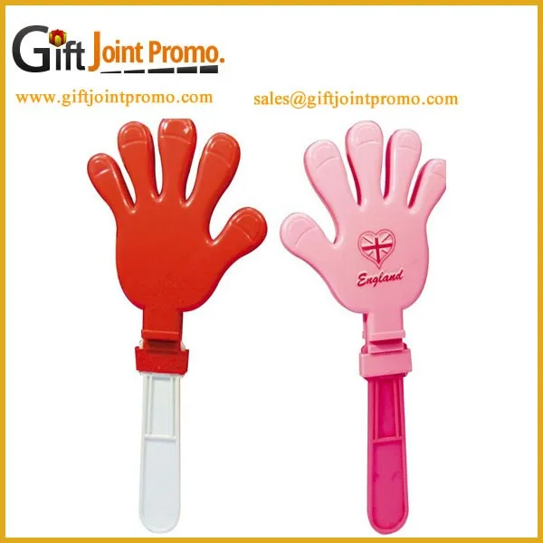 Custom Plastic Pp Noise Maker Hand Clapper Buy Pp Noise Maker Hand