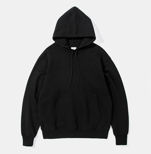 black hoodie vintage