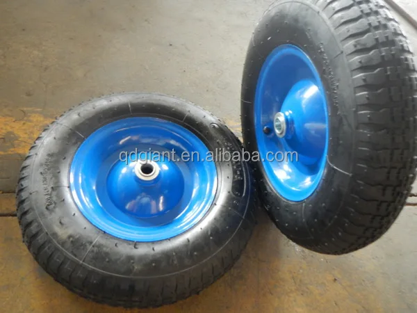 china direct supplier 4.00-8 tire used in wheel barrow