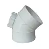 ERA PVC Drain Pipe Fitting 45degreee Elbow With Access/inspection port,50mm
