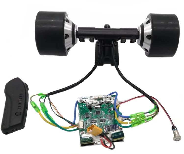 90mm Dual Drive Hub Motors Kits Forl Longboard Electric Skateboard