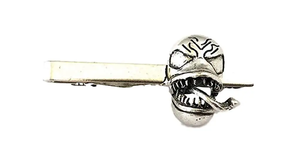 New Horizons Production The Hulk Fist Green Metal Enamel Tie Clip