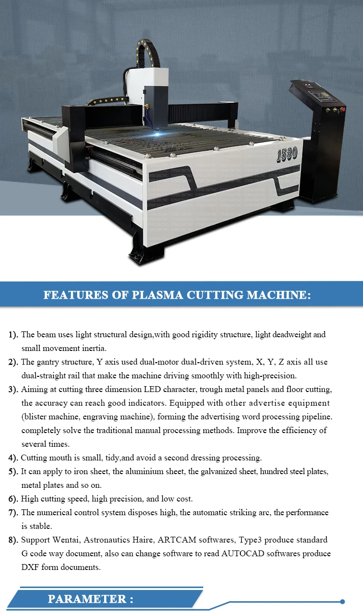 Price metal plasma cutting machine power kit