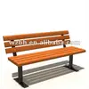 Outdoor 2 seats long wooden Bench Chair