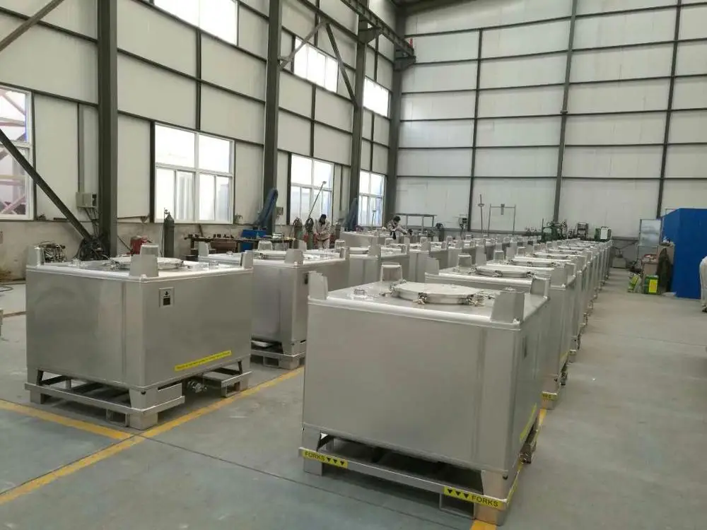 Ss304 Un31ay Stainless Steel Ibc Tote Tank For Petrol Storage - Buy Ibc