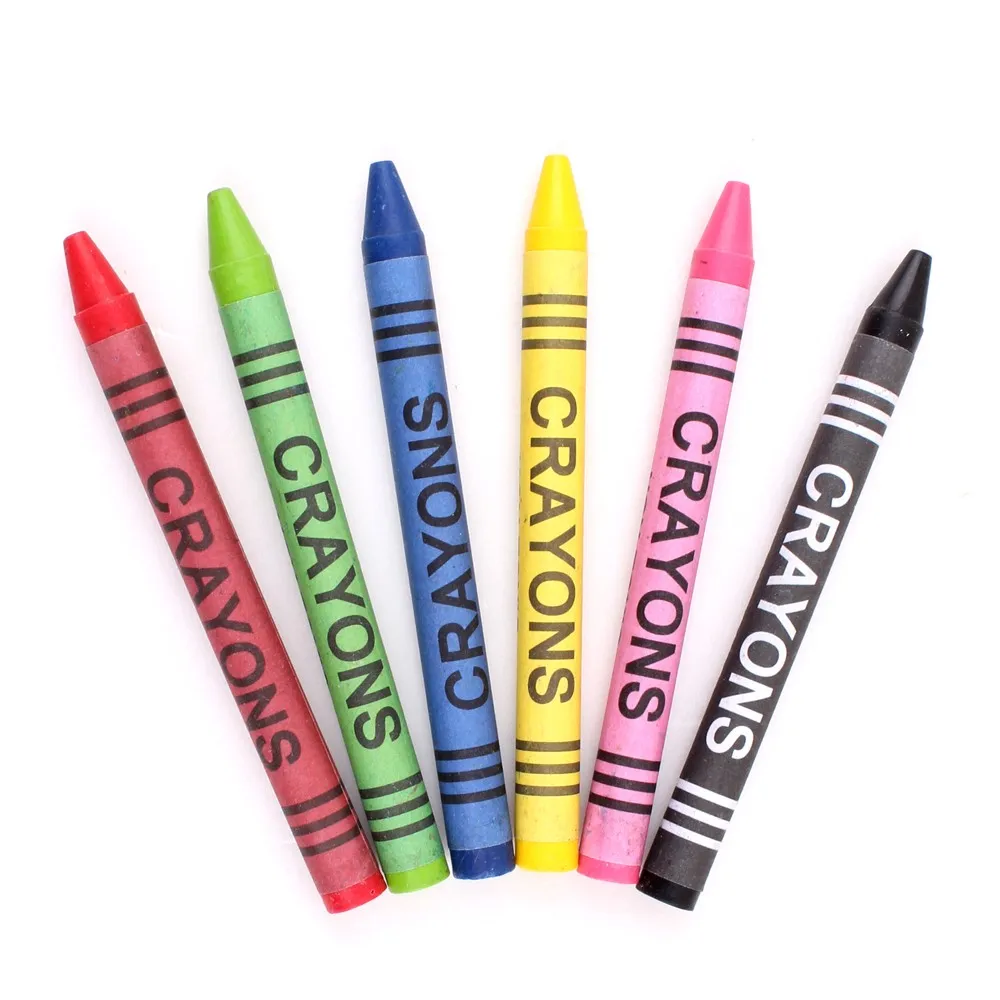 Wholesale Cheap High Quality Non Toxic Baby Crayon Set Wax Crayon