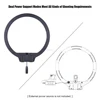 YONGNUO YN608 5500K Annular 608 LED Selfie Studio Ring Light Lamp Wireless Remote LED Ring Video Light CRI>95 + AC Power Adapter