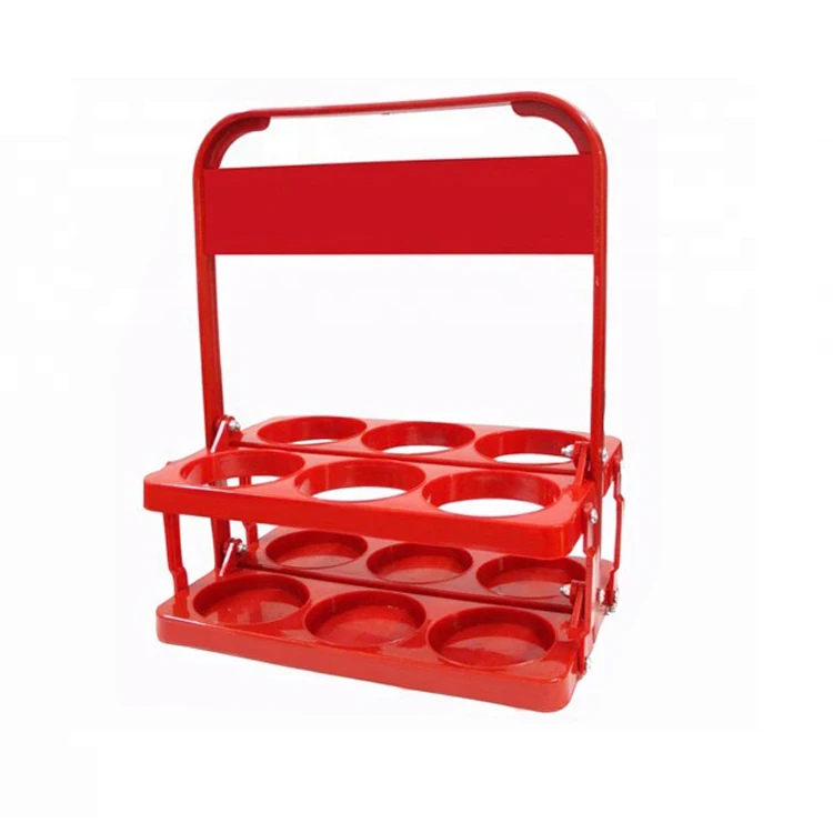 6 Can Plastic Bike Bottle Holder Water Beer Wine Bottle Holder Plastic