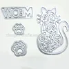 Factory Wholesale Carbon Die Cutting Etch Stencils Paper Crad Making Folk Craft Cutting Dies