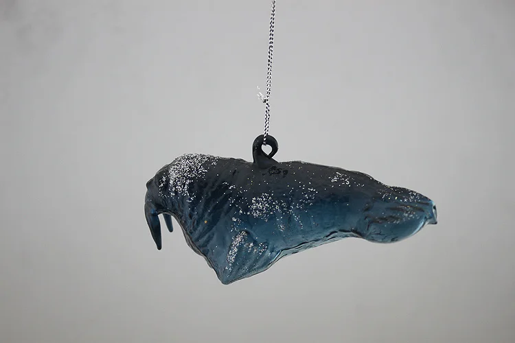 blown glass whale