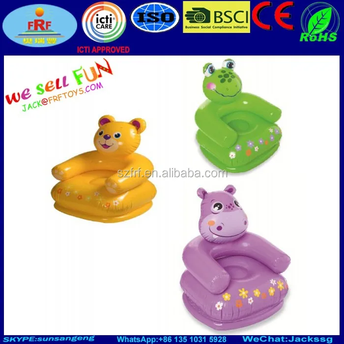 Kids Fun Inflatable Dog Shape Chair,Inflatable Animal Shape Chair Buy