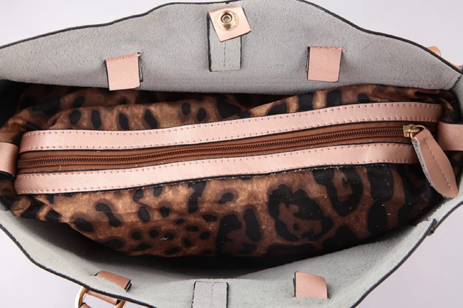 4015-Hot sale designer office ladies genuine leather tote bag factory guangzhou China 2016
