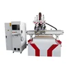 4 tools multi process automatic tool change spindle cnc for closet cabinet cutting