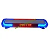 12 volt police led warning light bar inside with led display screen TBD-GA-8601H