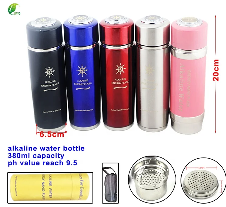 Healthy Alkaline Water Bottle Vacuum Insulated Stainless Steel Water Bottle