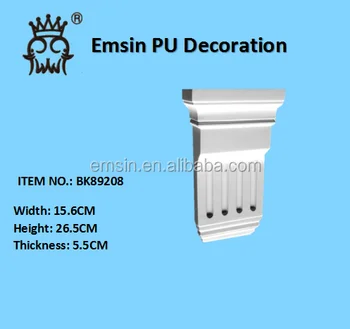 Hight Quality Pu Foam Corbels Interior And Exterior Decoration