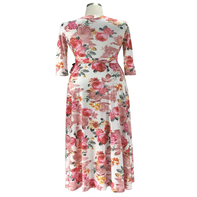 New Arrival Bright Colors Floral Prints Women Dress By The Sea Thinland ...