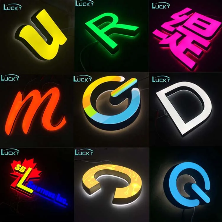 led mini letters