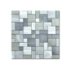 Cheap metal backsplash metallic mosaic tile