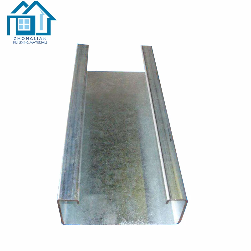 Steel Profiles Q235 Slotted Galvanized C Channel Steel Price Buy