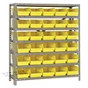 plastics bin shelf storage open shelving system with super drawers