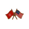 Metal logo national flag lapel pin badge back enamel wholesale custom lapel pins