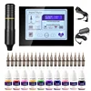 newest high quality permanent makeup pen kit rotary tattoo machines set