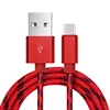 Nylon Braid Phone Charger USB Cable Computer Data Transfer Cable