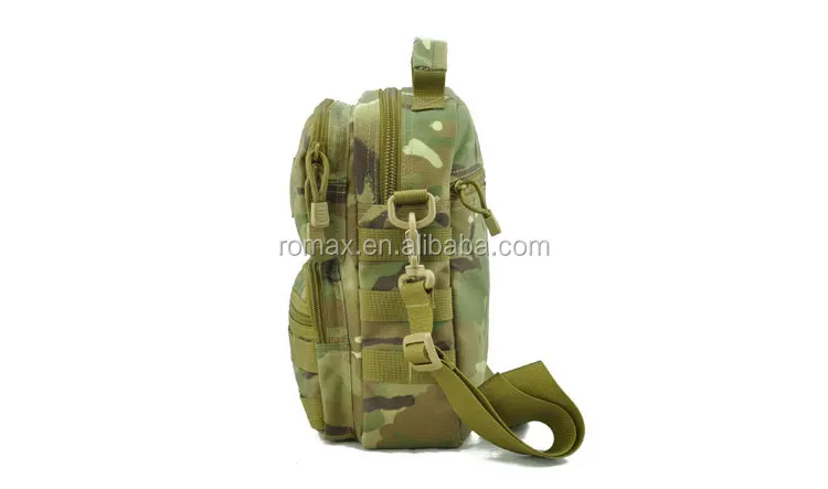 hign density cordura tactical molle pouches multifunction utility shouder bags for outdoor sport activities military camo style