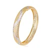 51391 latest elegant board korean style gold plated bangle