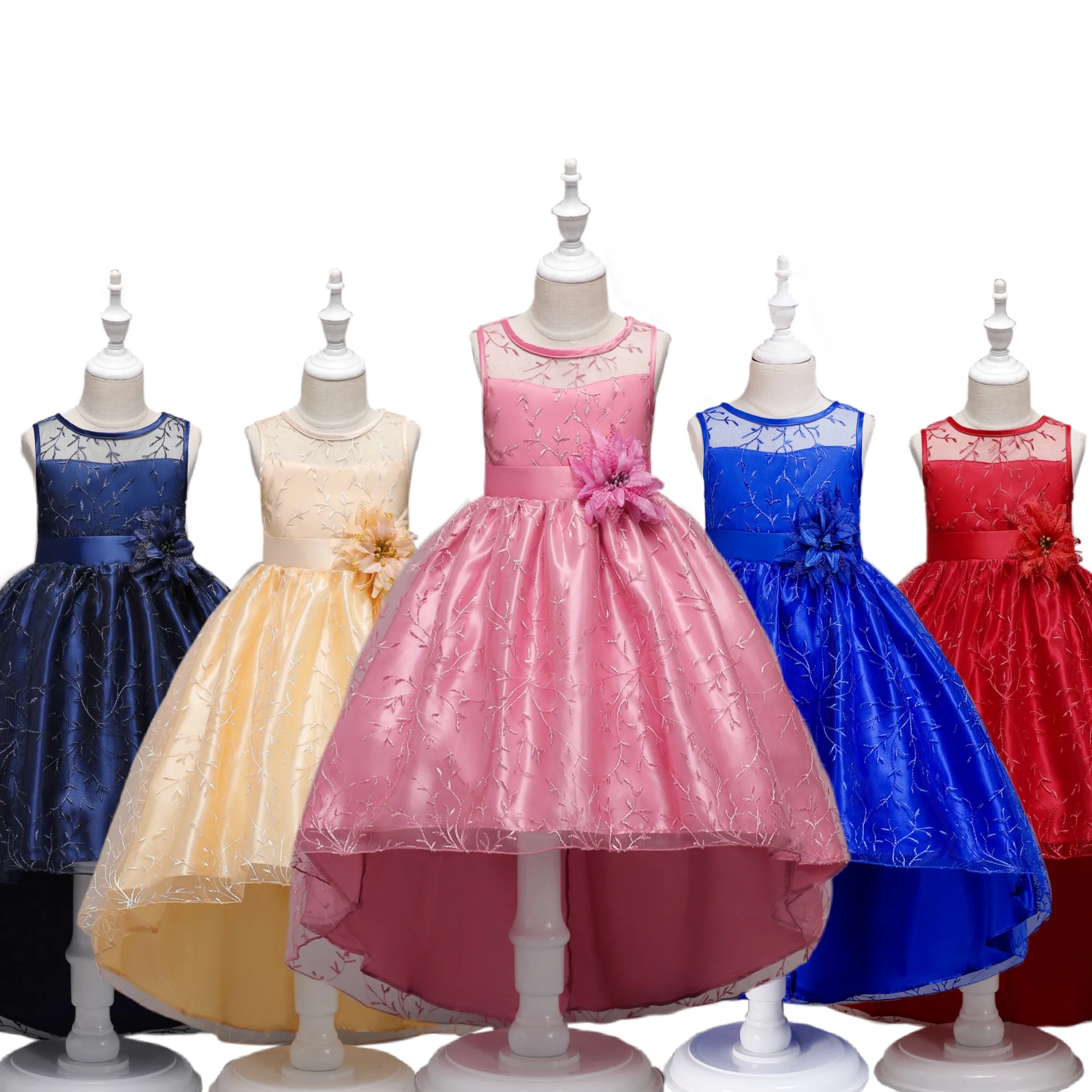 vestido infantil para casamento a noite