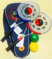 4balls 2rackets 1bag Chinese Kongfu Taichi racket set kung fu fitness taiji soft power Ball with