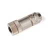 4Pin Female D Coding EMC Shielded M12 Plug Connector