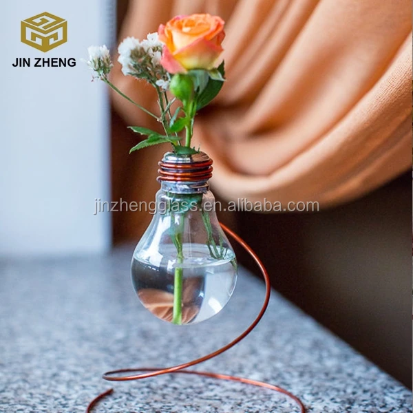 Hanging Light Bulb Planter And Vase Perfect For Garden Weddings Buy