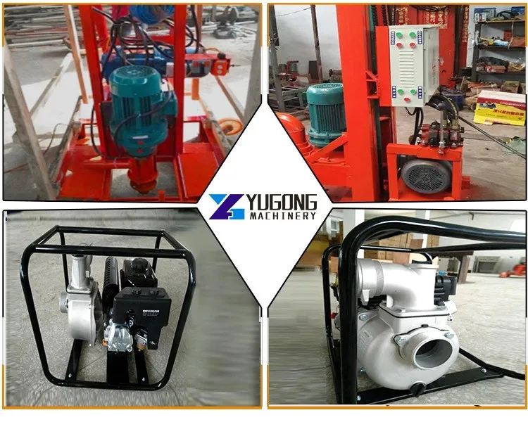Manual Underground Drilling Machine Manual Electric Water Well Drilling Rig Manual Drilling Rig