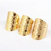 PJ029 Gold plating brass ring band for DIY, Ring base findings China wholesale