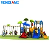 GS certificated multi-function modern outdoor play zone for kids parking modular playgrounds