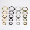MeeTee F4-6 High Quality Metal Buckles Clasp Diy Craft Garment Clothes Luggage Bag D Rings