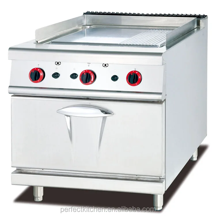 Lpg Combination Cooking Range Commercial Kitchen Equipment With Ce