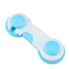 1Pc Window Refrigerator Door Child Baby Safety Security Lock Catch Blue Cute