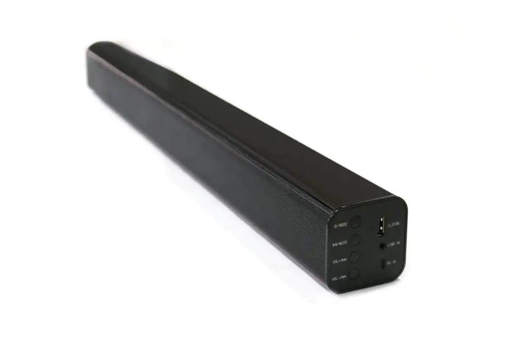High Quality 2.0ch Blue Tooth Wireless Soundbar With Aux Usb Fm Radio