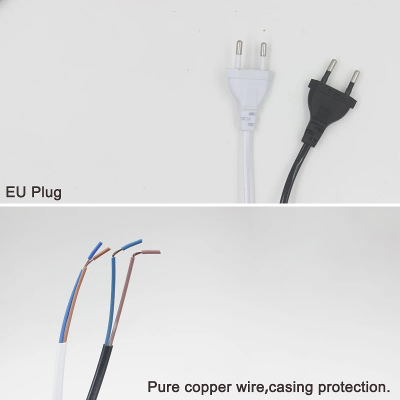 Cable de alimentación de encendido y apagado de 1,8 m para lámpara LED 