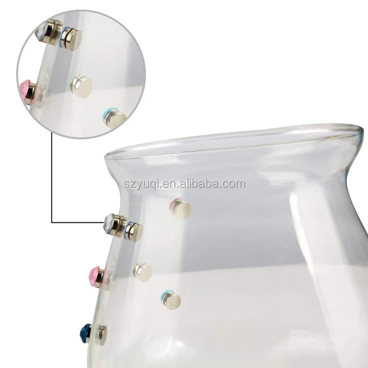 Wine Bar Accessories 2019 Magnetic Wine Glass Charms Drink Markers Charm Rings
