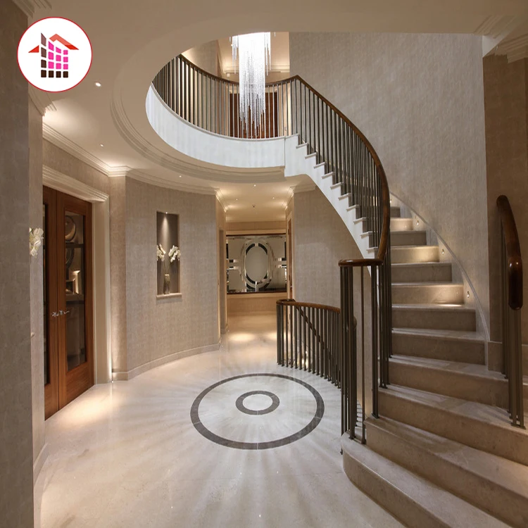 1premium Customized Designs Exterior Beige Marble Stair Step Tiles ...